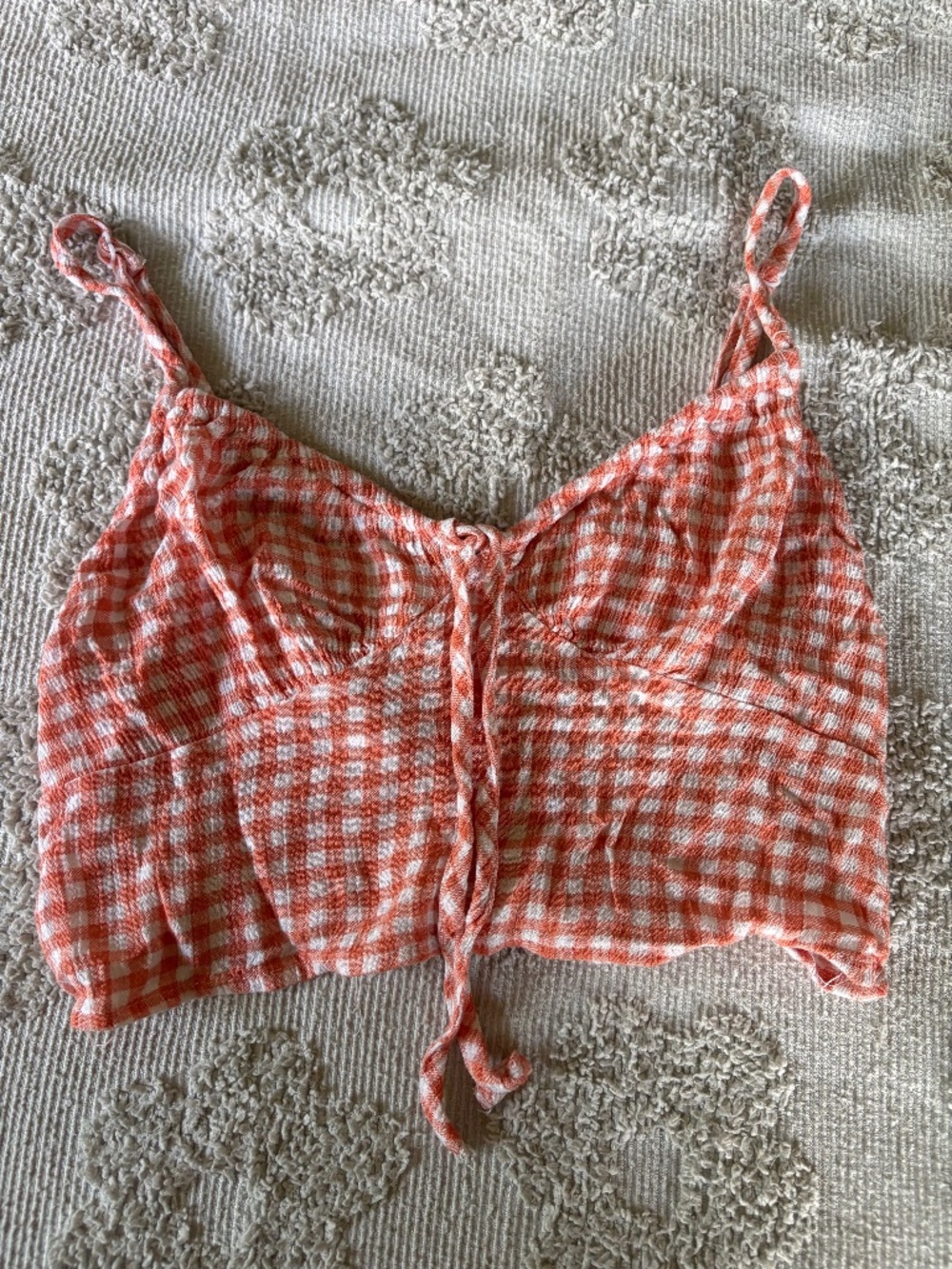 Plaid Crop Top